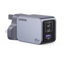 UGREEN NEXODO Pro 65W – شارژر GANسه پورت به همراه کابل