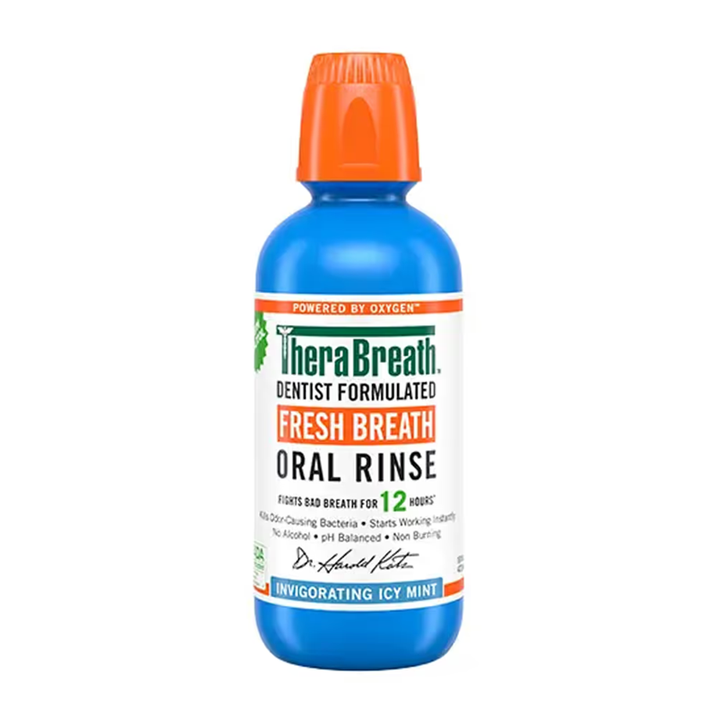 دهانشویه ترا برث TheraBreath Dentist Formulated Fresh Breath Oral Rinse