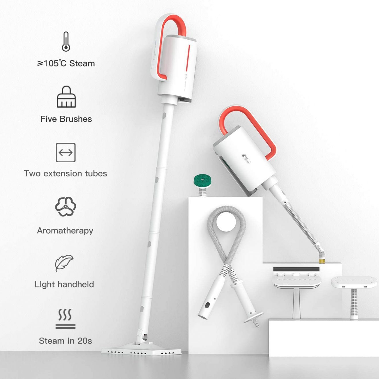 Deerma steam cleaner dem zq800 фото 28