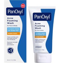 فوم شوینده ضد جوش و ضد آکنه پن‌آکسیل Panoxyl Acne Foaming Wash 10 Percent Benzoyl peroxide