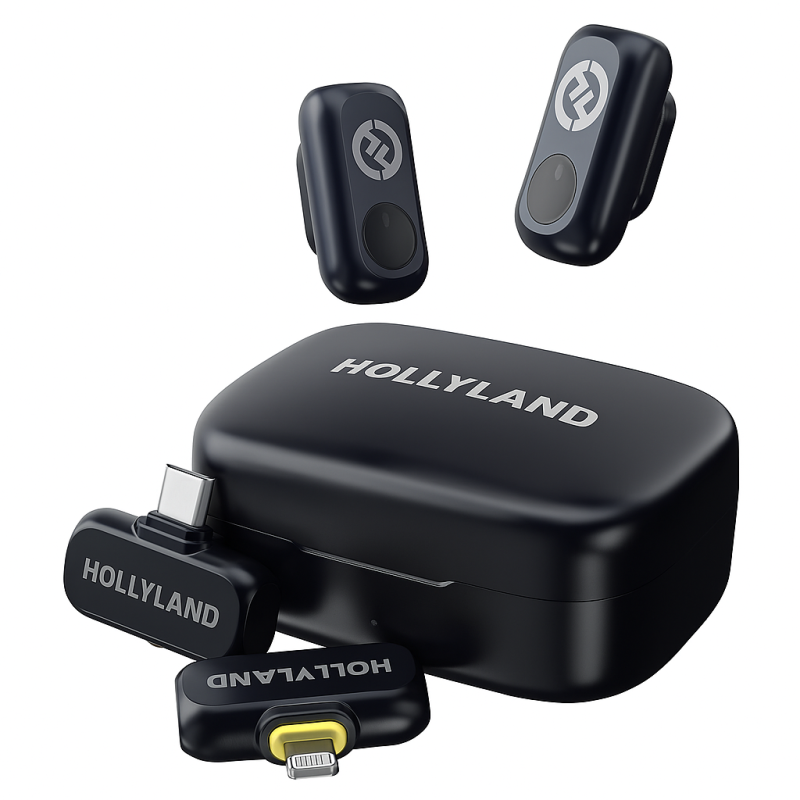میکروفون یقه ای بی سیم هالیلند  HOLLYLAND Lark A1 Type-C and ios