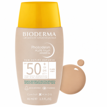 ضد آفتاب فلوییدی رنگی فتودرم مدل نود تاچ Bioderma Photoderm Nude Touch SPF50