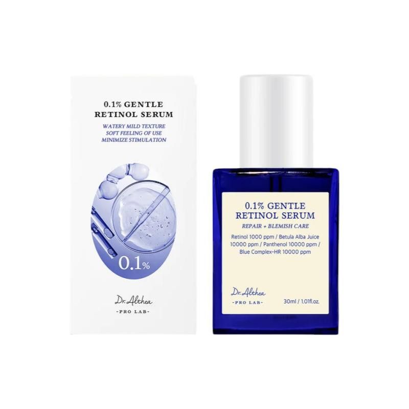 سرم جوانساز و ضد چروک رتینال دکتر التیا Dr.Althea 0.1 Percent Gentle Retinol Serum