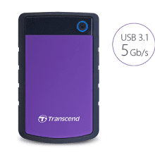 هارد اکسترنال Transcend مدل 25H3 ظرفیت 1 ترابایت
