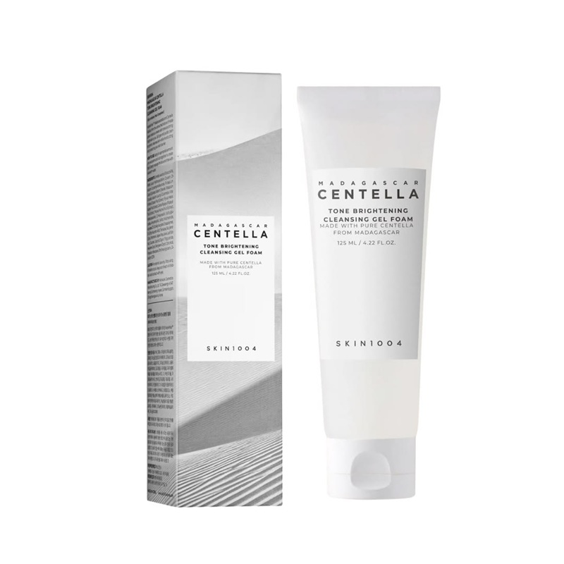 ژل فوم روشن کننده و پاک کننده سنتلا ماداگاسکار SKIN1004 Madagascar Centella Tone Brightening Cleansing Gel Foam