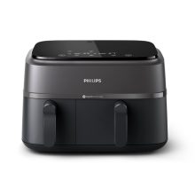 سرخ کن بدون روغن (هواپز) دو قلو 9 لیتری فیلیپس Philips 3000 Series Dual Basket Air Fryer 9L مدل NA350/00