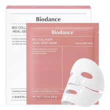 ماسک جوانساز بایو کلاژن بایودنس Biodance Bio Collagen Real Deep Mask 4 Sheets 34G