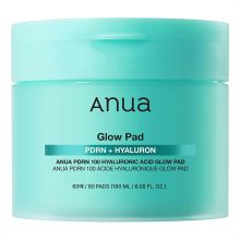 پد آب رسان و روشن کننده آنوا Anua PDRN 100 Hyaluronic Acid Glow Pad 60Pads