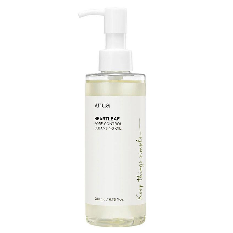 روغن پاک کننده و کنترل منافد آنوا Anua Heartleaf Pore Control Cleansing Oil 200ML