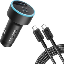 شارژر فندکی خودرو انکر مدل B2736 با توان ۶۷ وات و سه پورت USBAnker 335 67W 3-Port USB Car Charger (Model B2736)