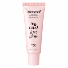 ضدآفتاب کلاژن و آبرسان مدیکیوب  +MEDICUBE No Cast Just Glow Collagen Sunscreen SPF50