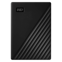 هارد اکسترنال وسترن دیجیتال مدل My Passport ظرفیت چهار ترابایت دارای رابط USB Type-A 3.2